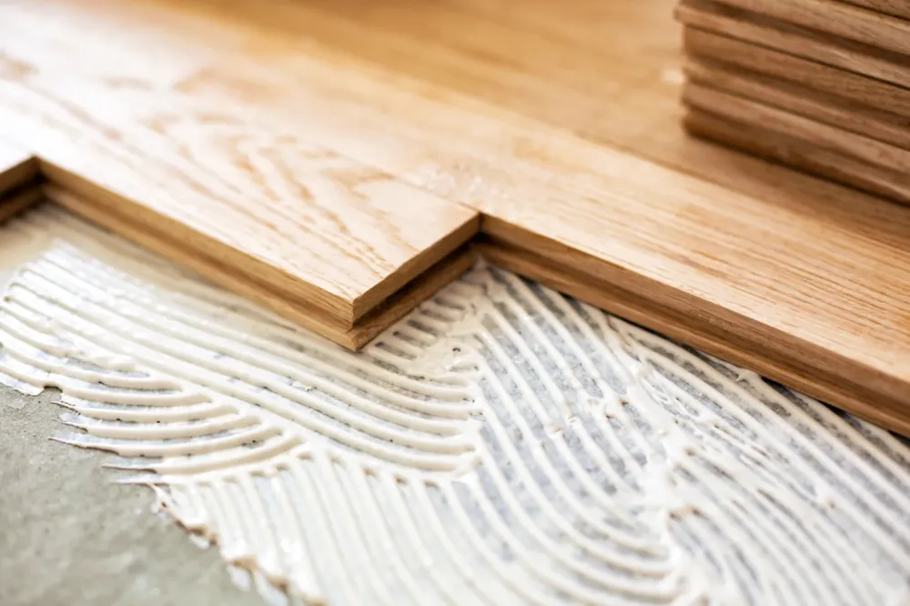 Pose parquet à Lumbin