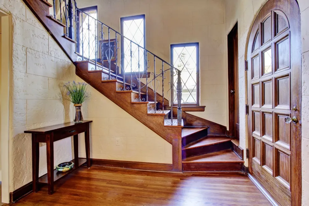 Escalier en bois